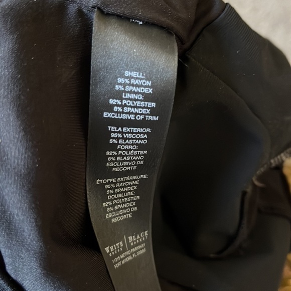 White House Black Market Convertible Striped Dress Size 4 - Picture 7 of 7